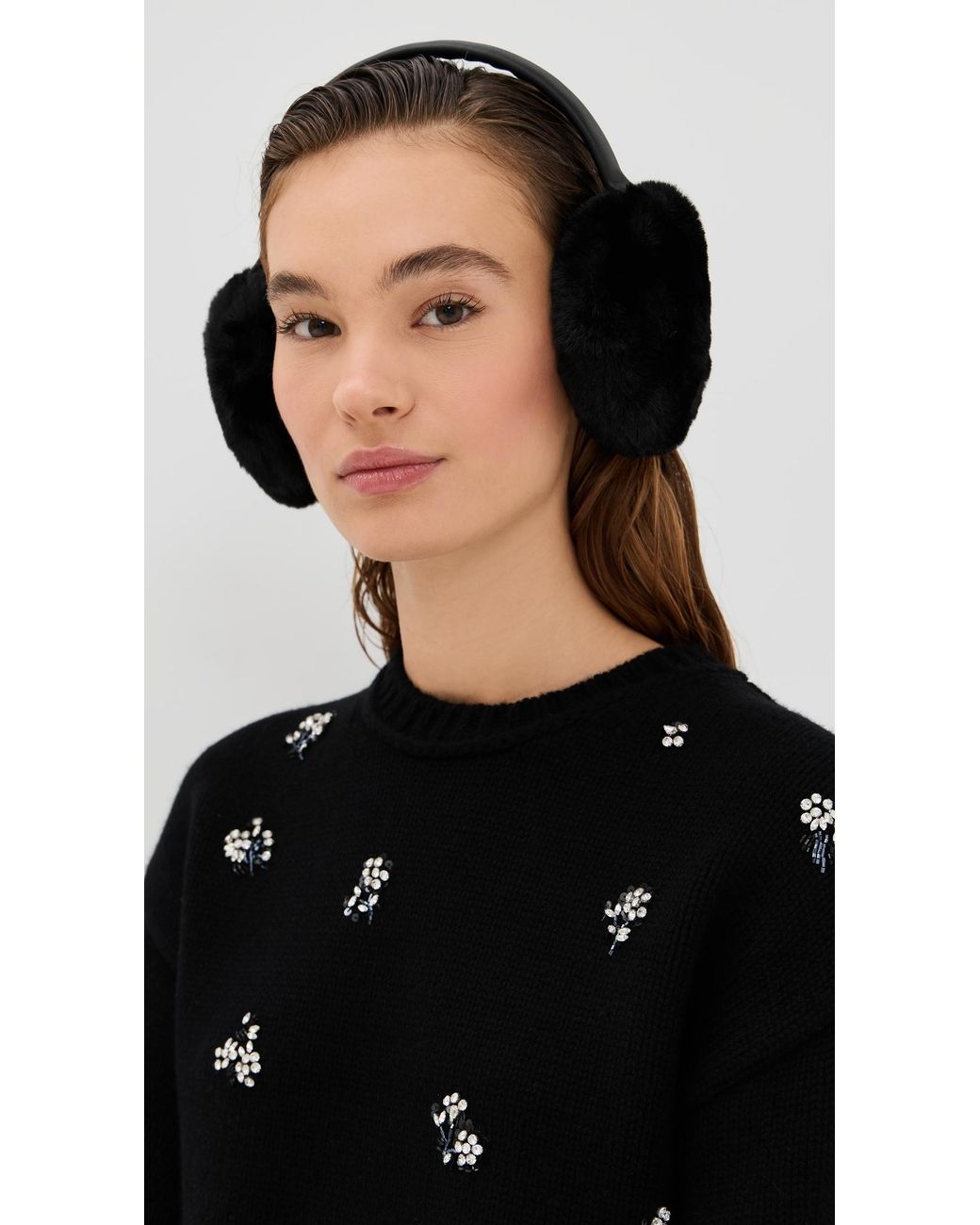 Apparis Black Esme Earmuffs