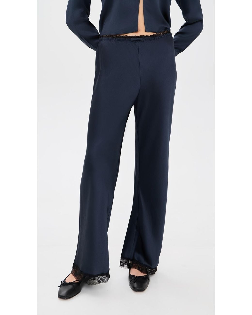 Asher Blue Gemma Bias Pants