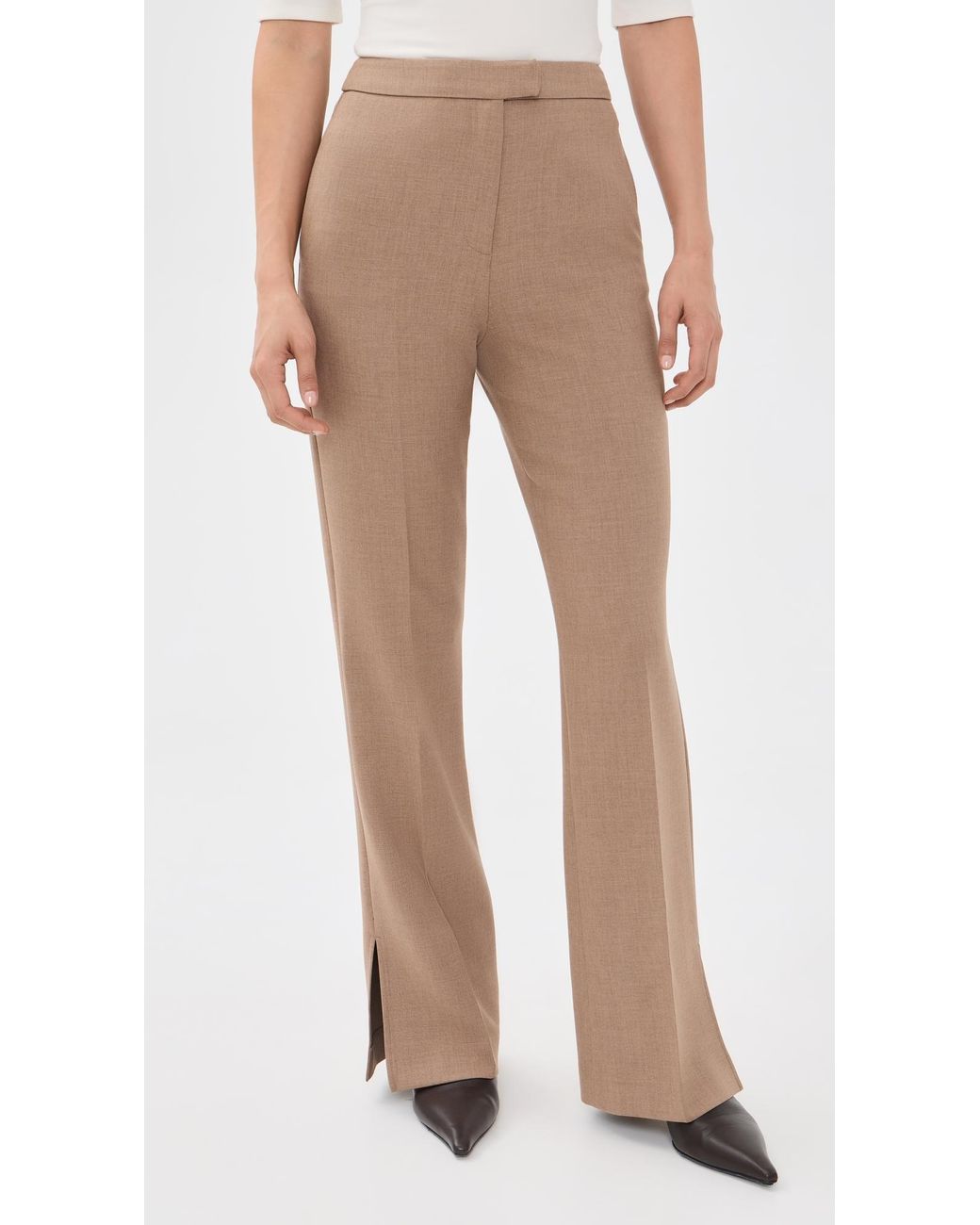 ALIGNE Natural Marlon Split Trousers