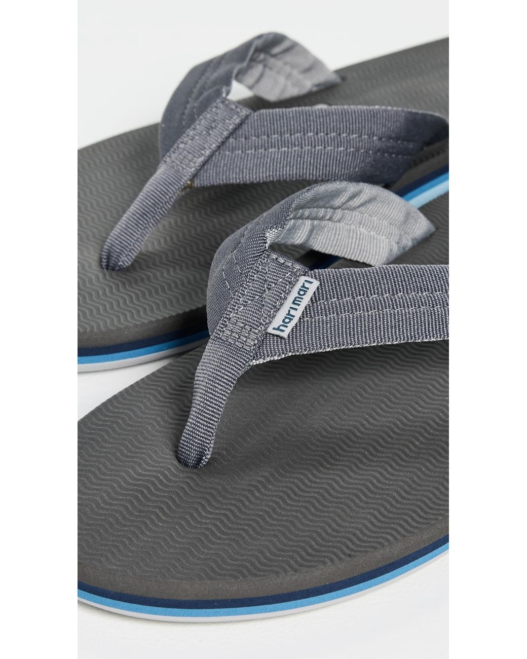 Hari Mari Black Dunes Flip Flops for men