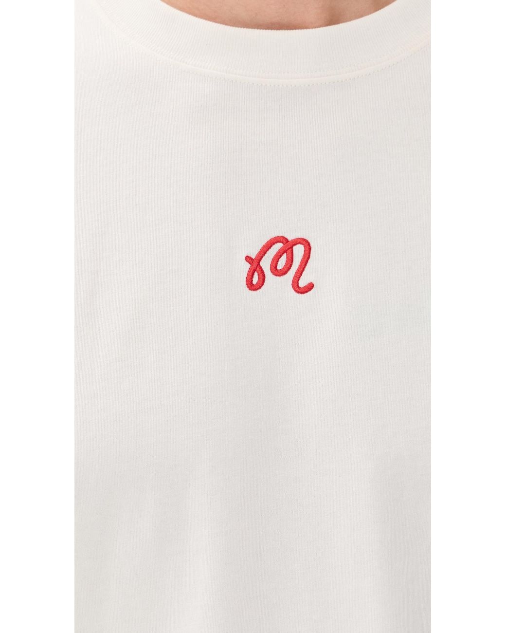 Malbon White Mountain Gorse Tee for men