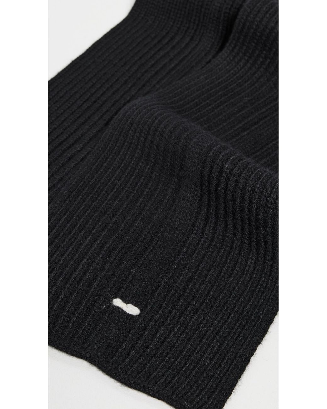 Rag & Bone Black Max Scarf for men