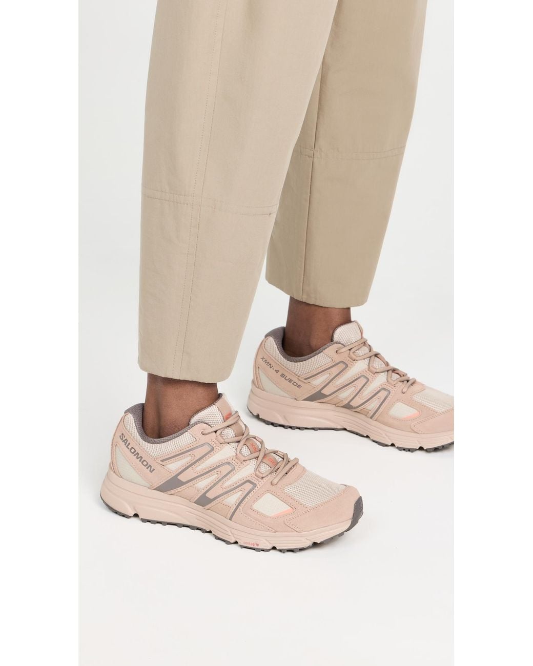 Salomon Xmn-4 Suede Sneakers | Lyst Canada