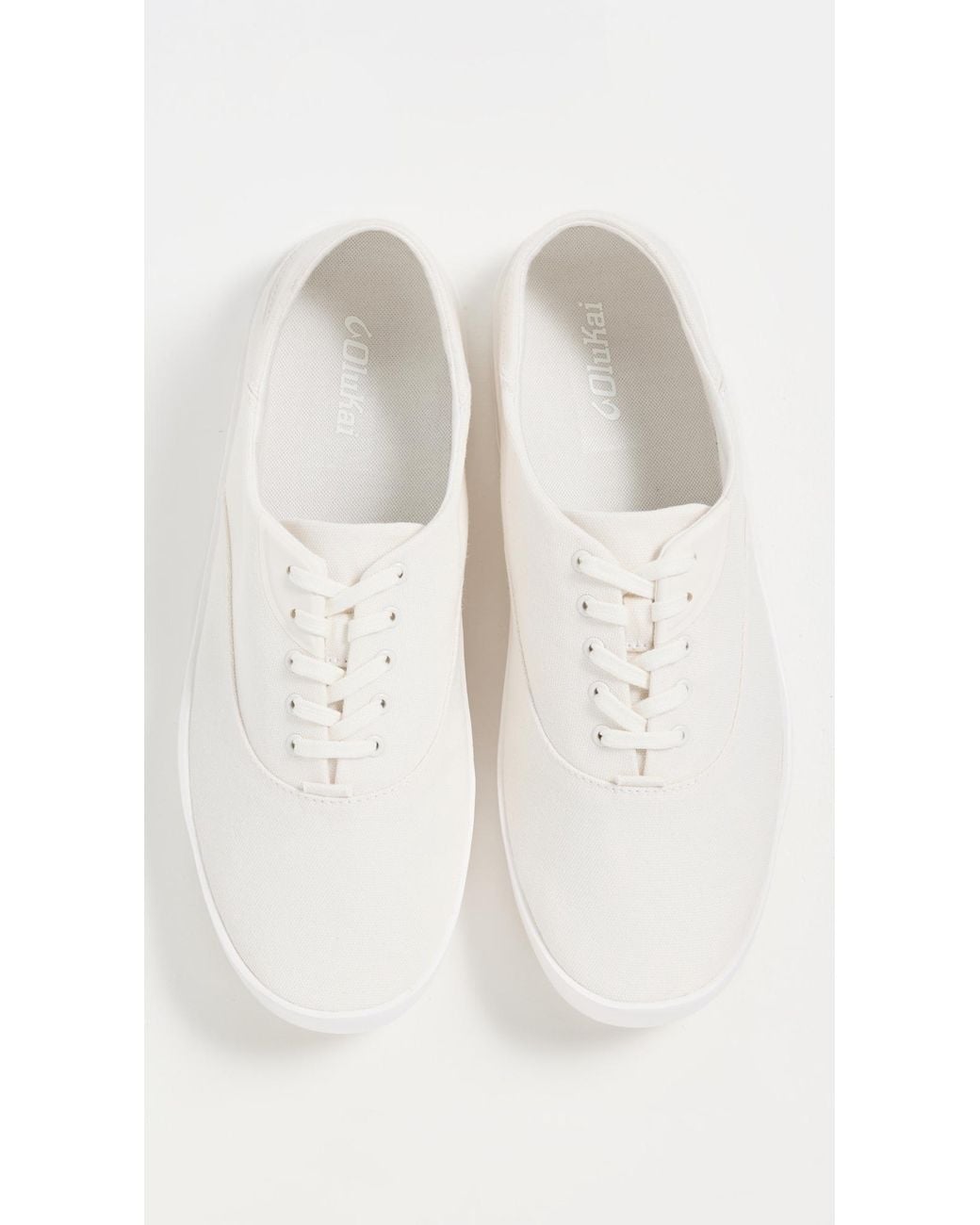 Olukai Tradewind Canvas Sneakers in White for Men | Lyst display picture 2