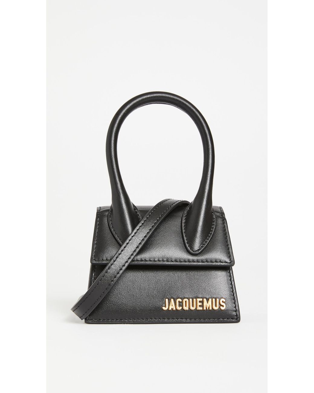 Jacquemus Leather Le Chiquito Bag in Black - Lyst