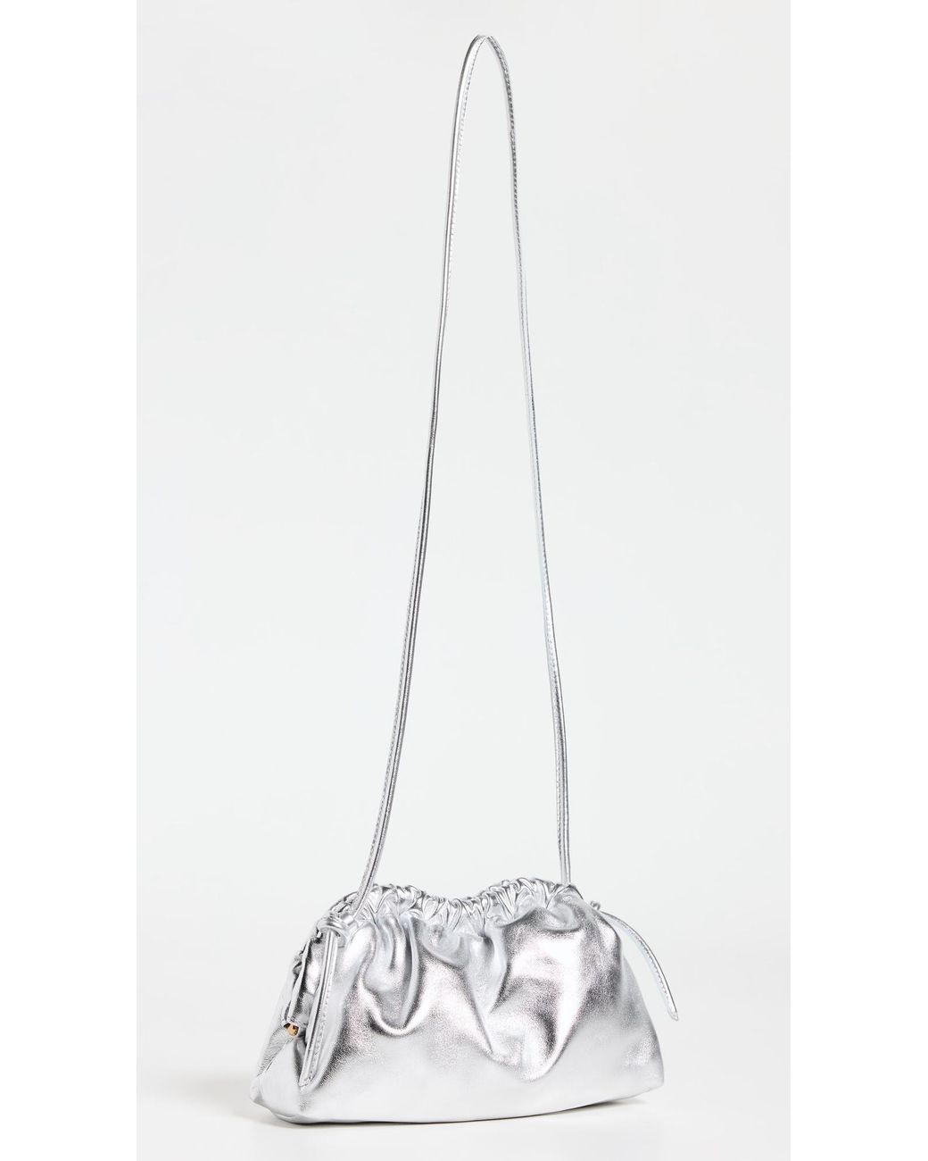 Mansur Gavriel Metallic Mini Cloud Clutch
