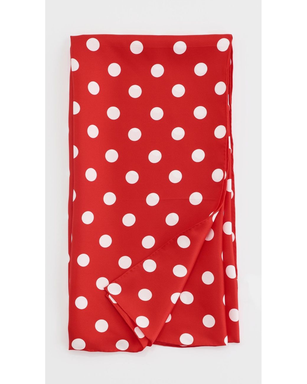 Loeffler Randall Red Beverly Scarf