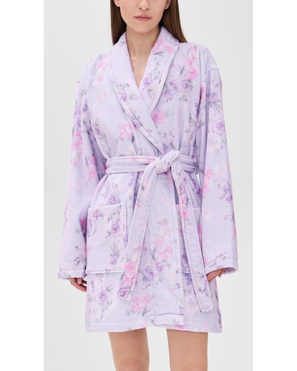 LoveShackFancy Purple Indie Robe
