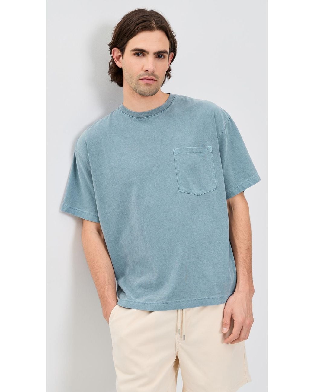 Asher Blue Ethan Tee for men