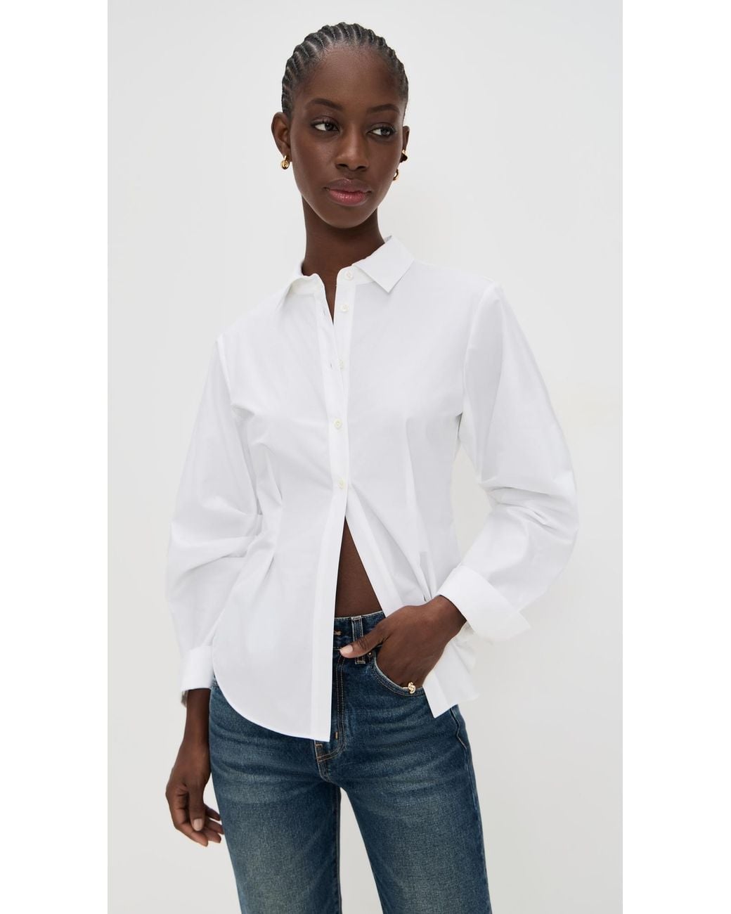 Hevron White Drexel Shirt
