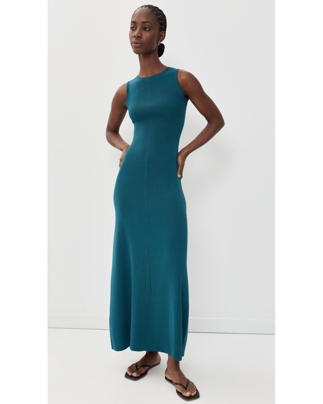 Solid & Striped Blue The Lucerne Dress