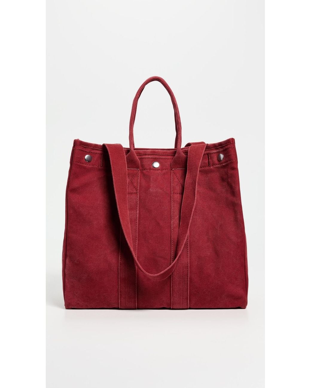 The Alex Mill Tote Everyone Keeps Carrying Is Back in Fall’s Best Red