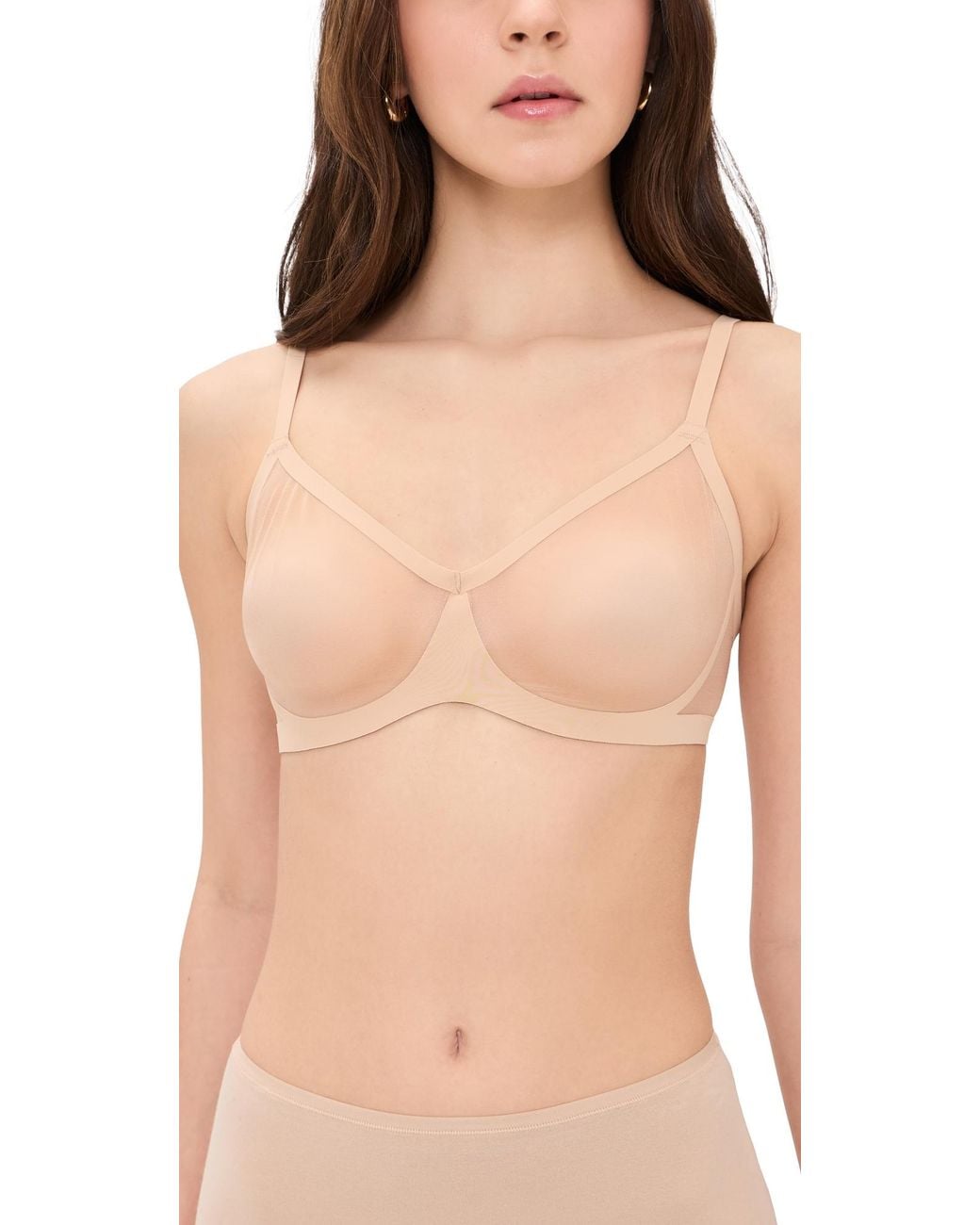 Commando Natural Chic Mesh Bralette
