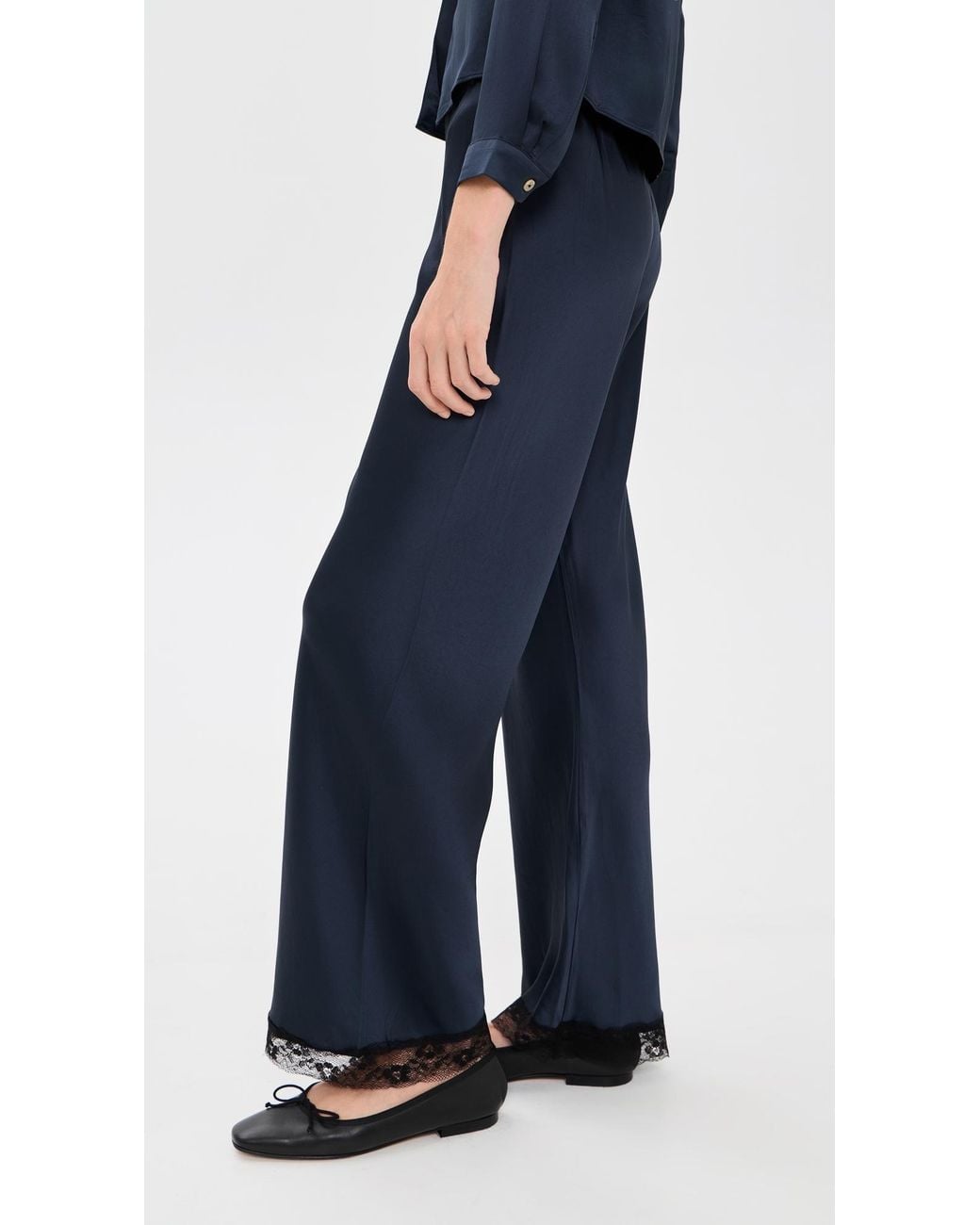 Asher Blue Gemma Bias Pants
