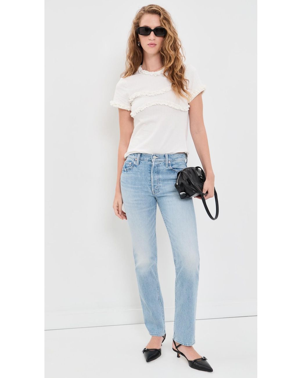 Sixxta White Baby Tee