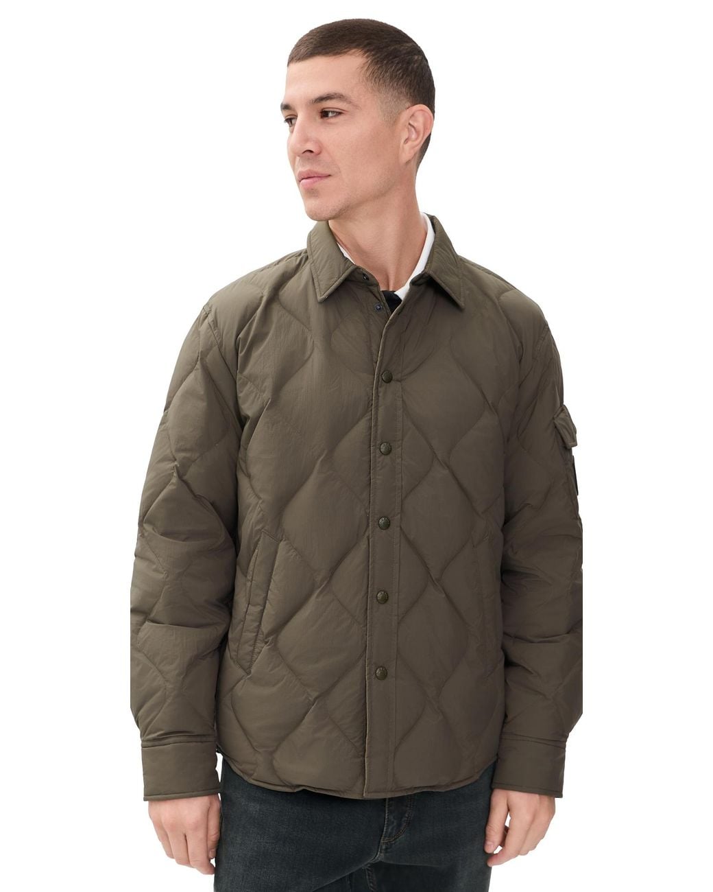 Rag & Bone Brown Dane Shirt Jacket for men