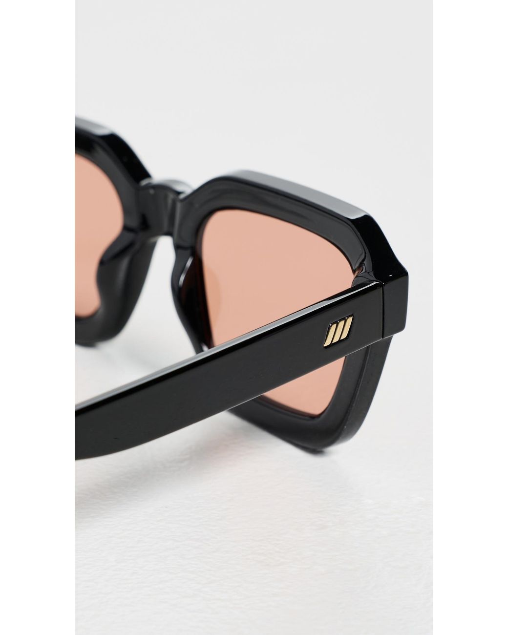 Le Specs Black Impossible Sunglasses