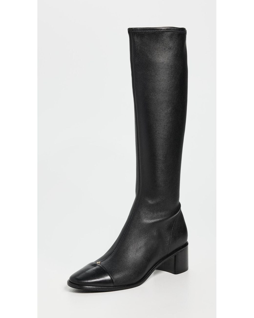 Tory Burch Black Knee High Boots