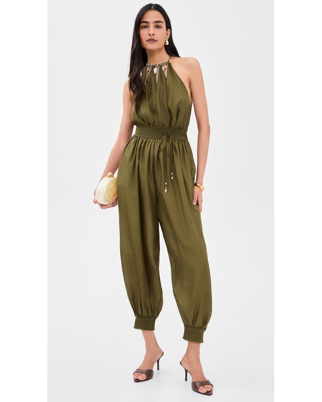 Zimmermann Green Mahon Pants