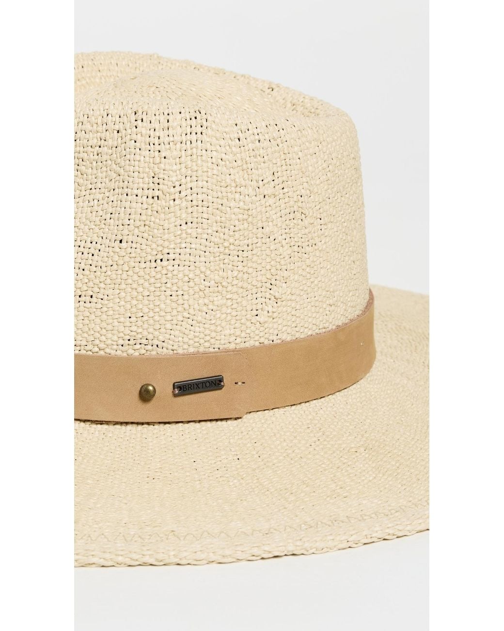 Brixton White Eleanor Straw Hat