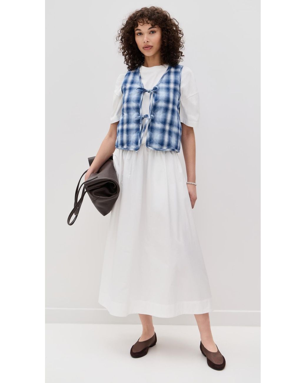 ALIGNE White Natalie Skirt