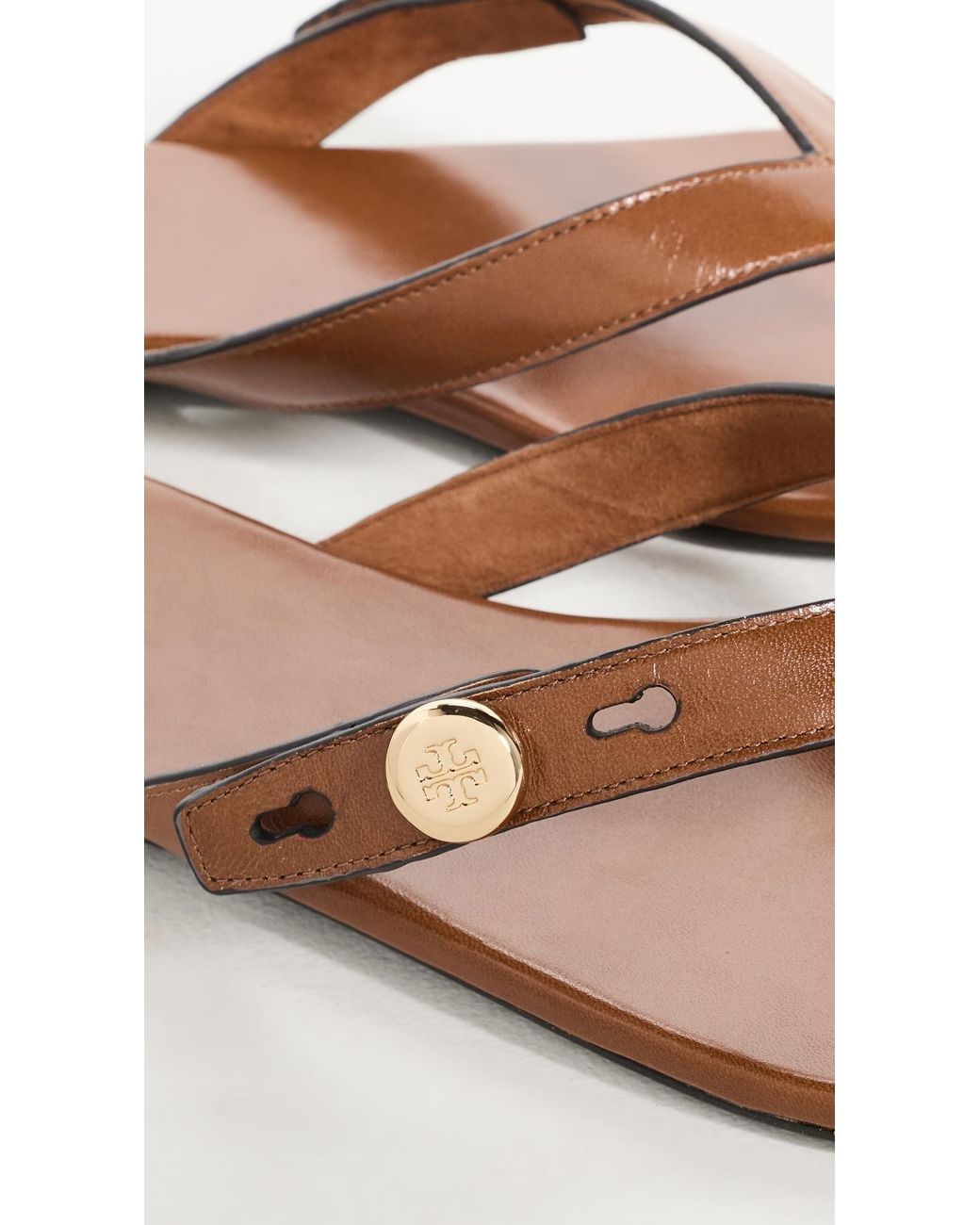 Tory Burch Black Romy Sandals