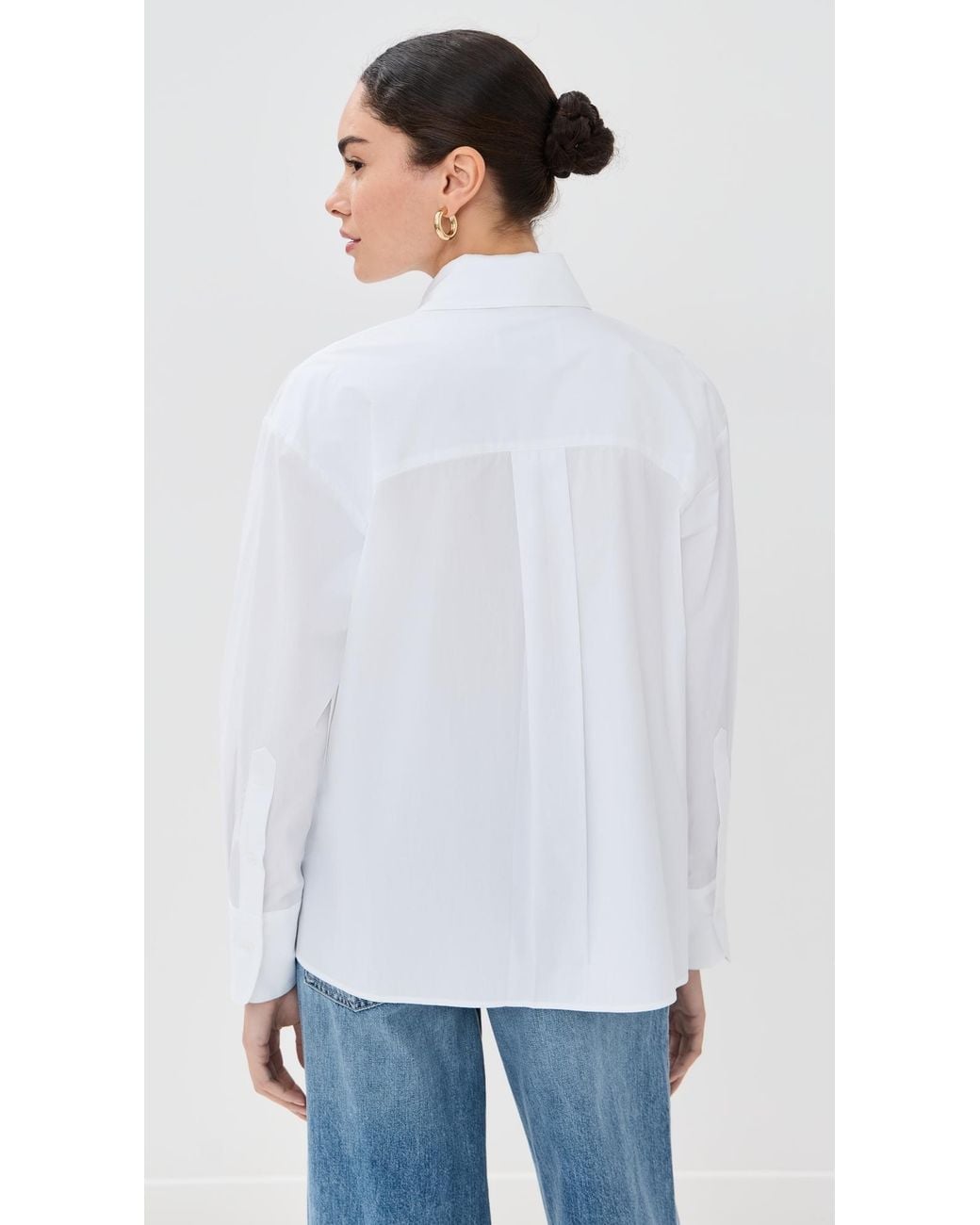 Twp White E. B. Button Down