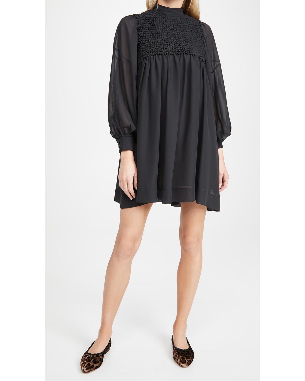 ganni-Phantom-Smock-Chiffon- ganni-Phantom-Smock-Chiffon-