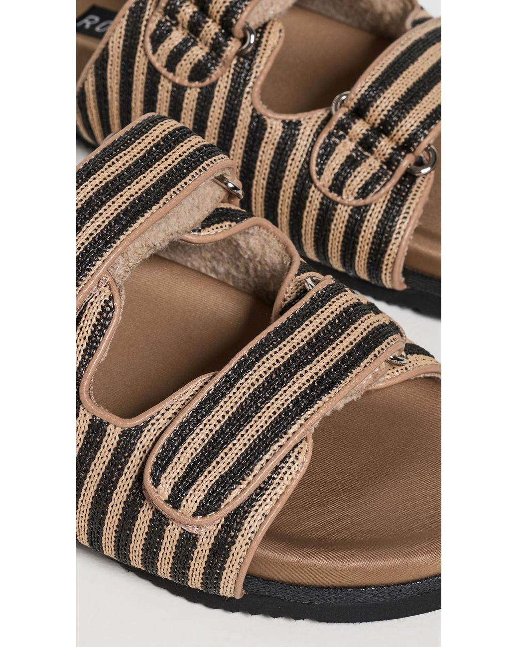 Roam Multicolor The Double Slider Sandals