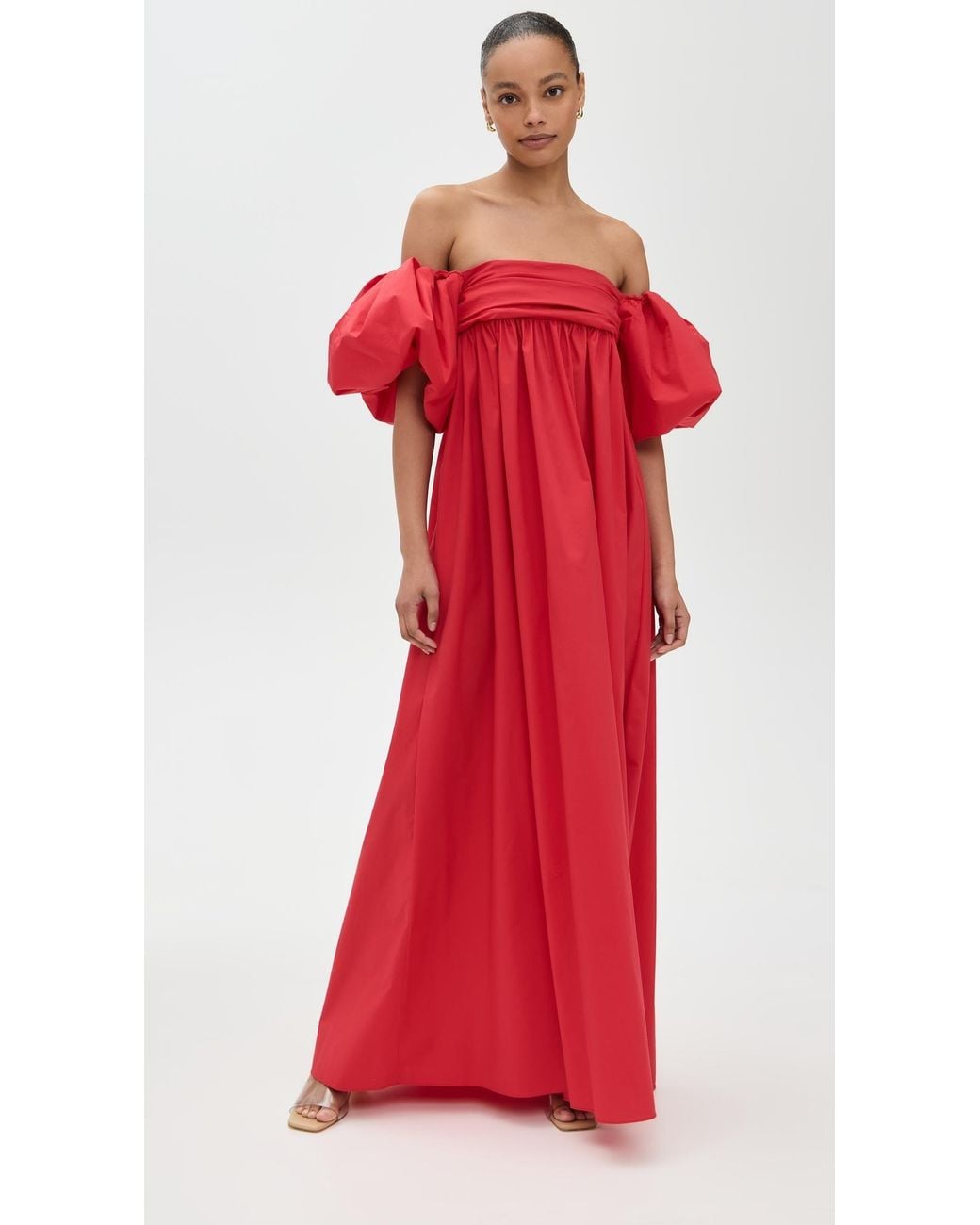 open lace back dress Petal and Pup Women's Caroline Maxi Dress