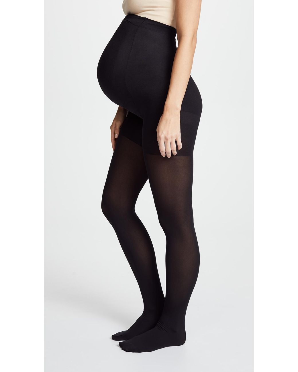 Spanx Cotton Mama Maternity Tights in Black Save 43 Lyst