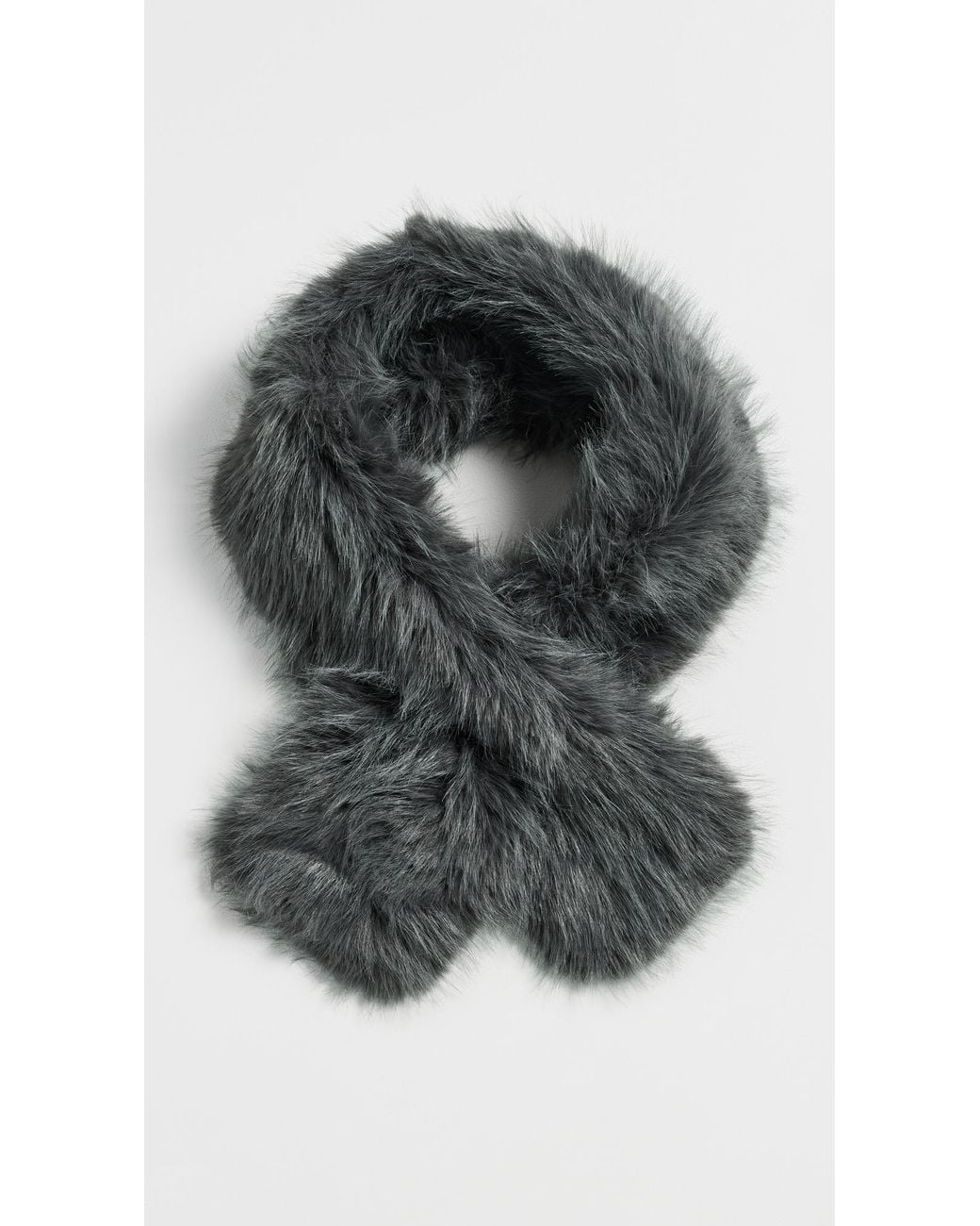 Hat Attack Black Foxy Pull Thru Scarf