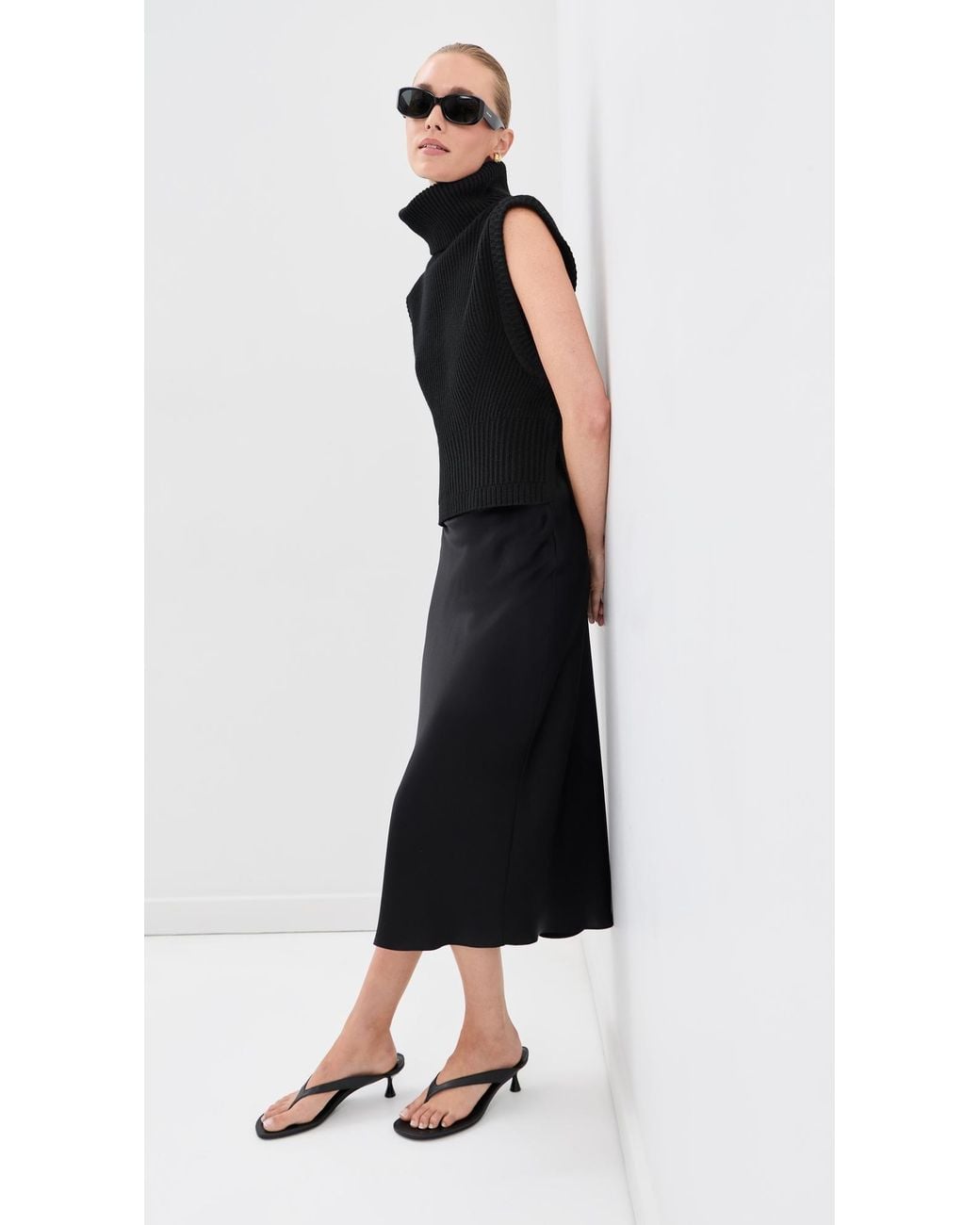 Jonathan Simkhai Black Maple Top