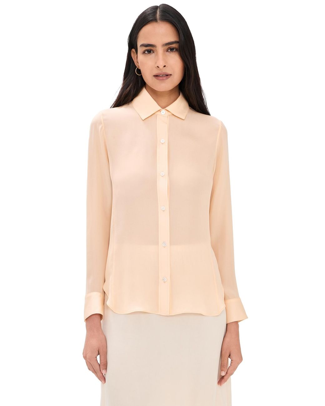 RENGGLI Multicolor Georgette Button Up