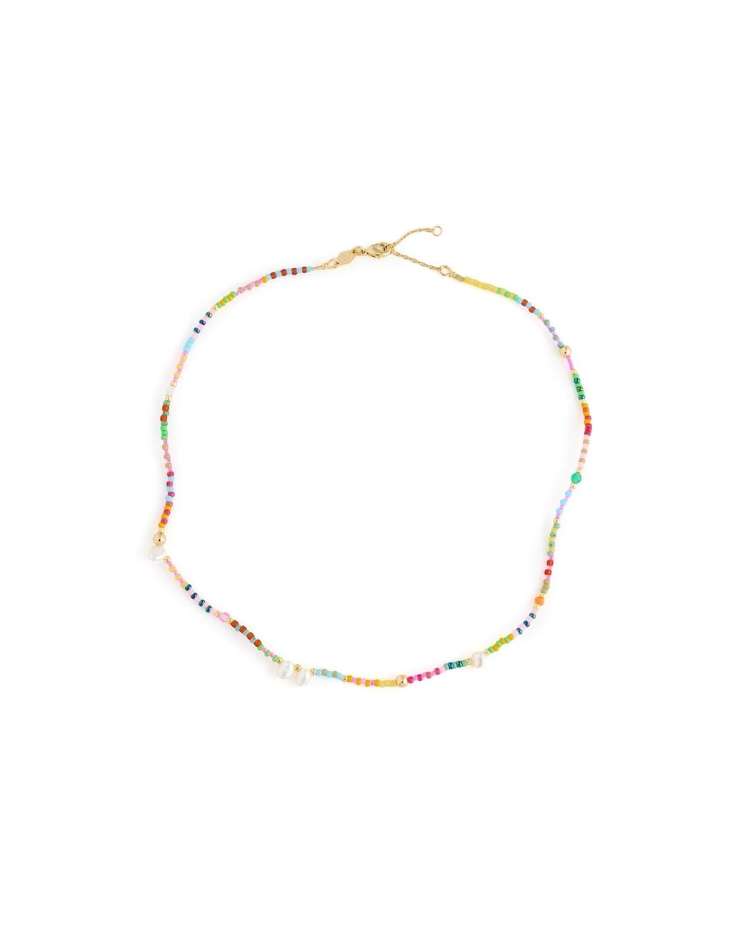 Anni Lu White Bikini Necklace