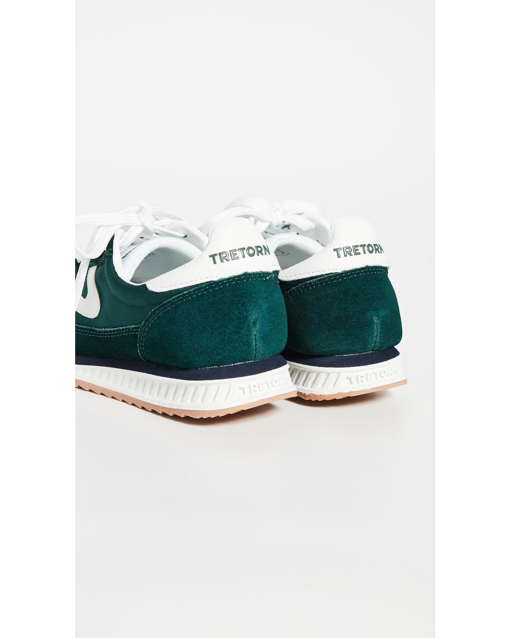 Green store tretorn sneakers