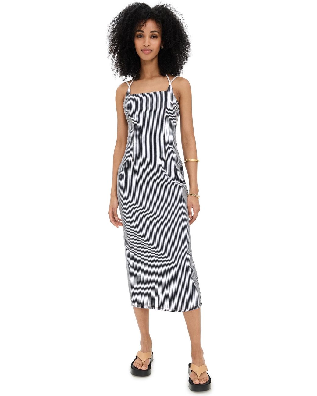 Lioness Birkin Midi Dress in Black | Lyst