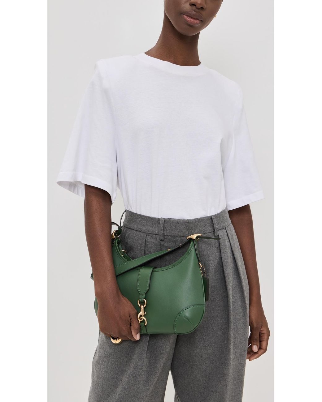 COACH The Originals Hobo Bag in Green | Lyst