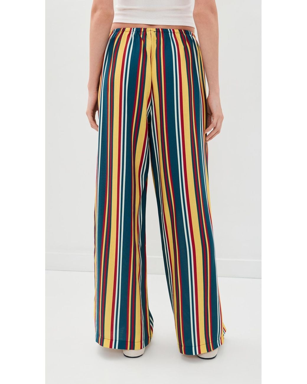 Solid & Striped White The Monaco Pants