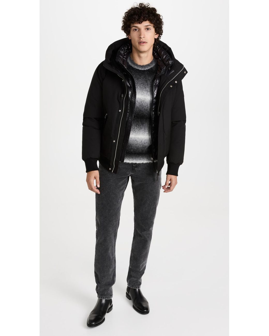 Mackage Dixon 2-in-1 Nordic Tech Down Bomber With Bib in