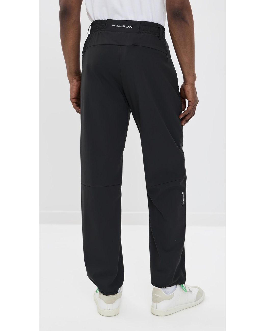 Malbon Black Performance Traverse Pants for men