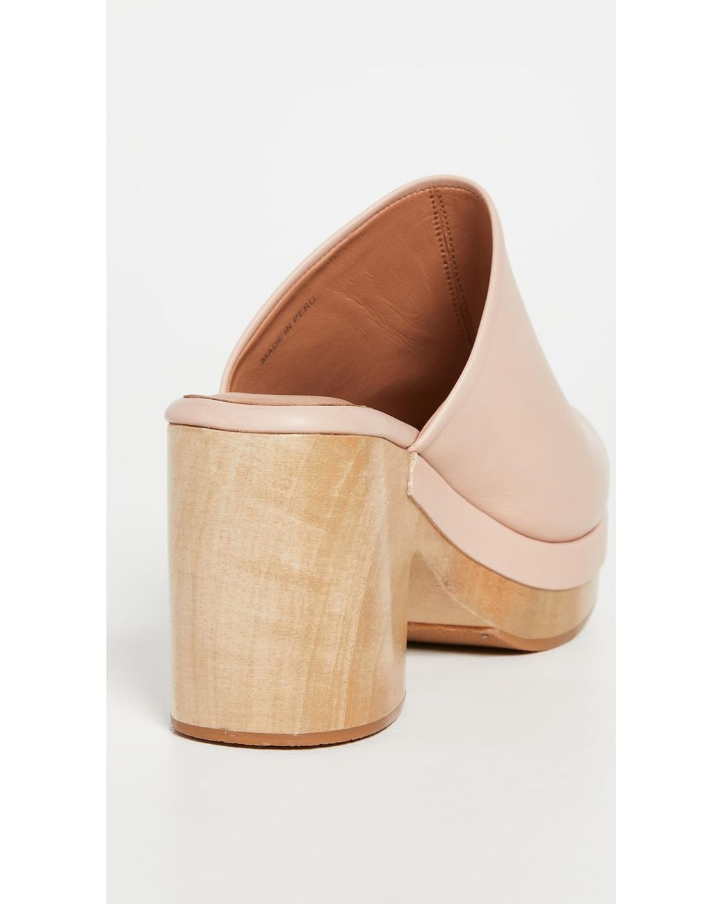 Rachel Comey Natural Bose Clogs