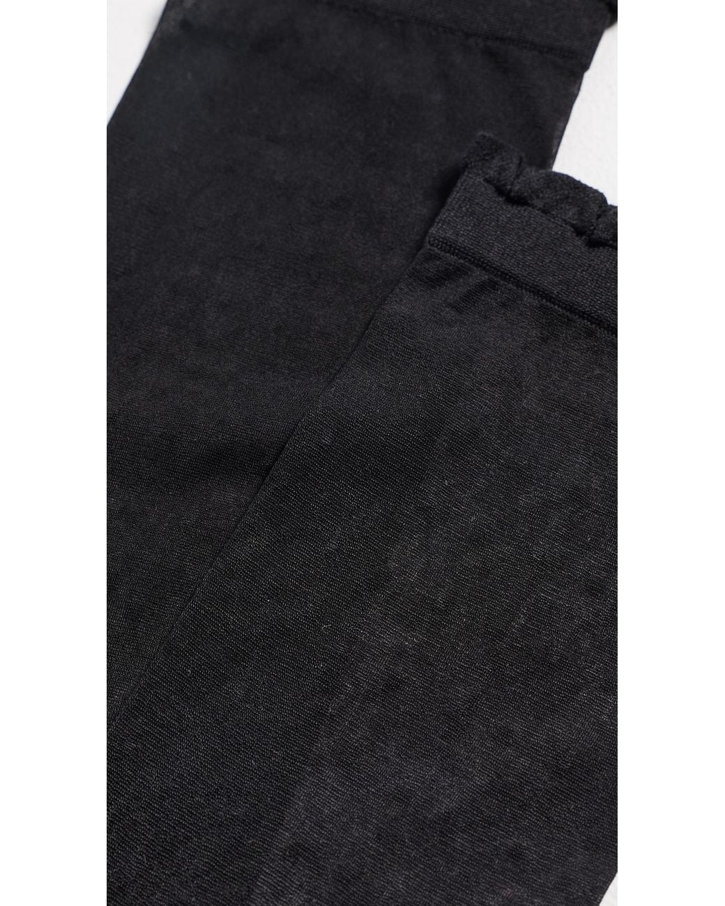 Stems Black Poppy Dot Socks