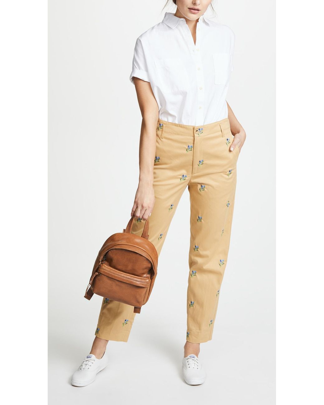 Madewell Leather Mini Lorimer Backpack 