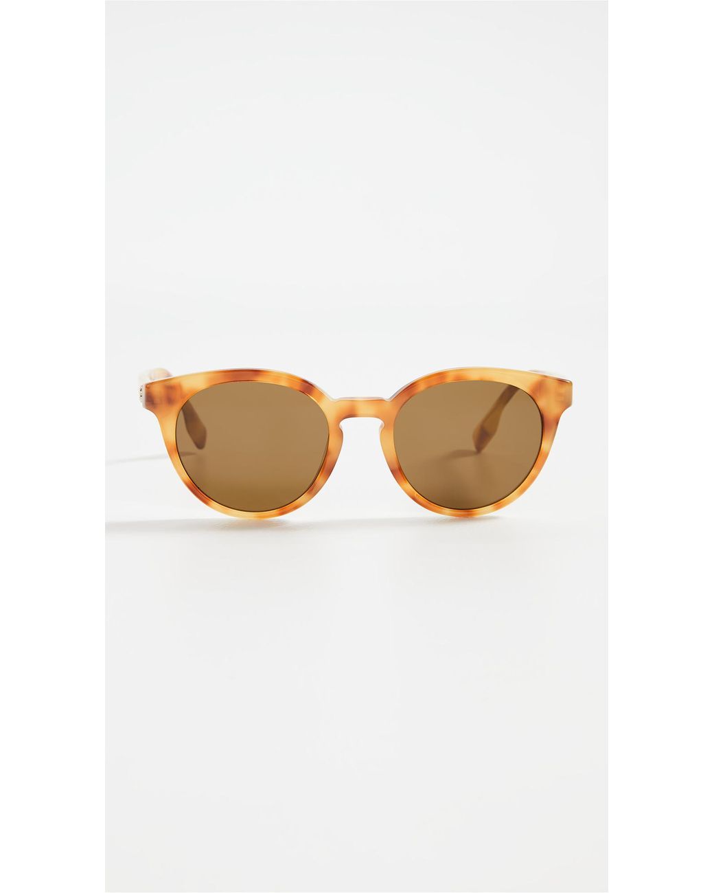 サングラス Burberry Sunglasses BE4326 AMELIA Round Transparent Frame BE4326 AMELIA Sunglasses - Burberry Authorized Retailer