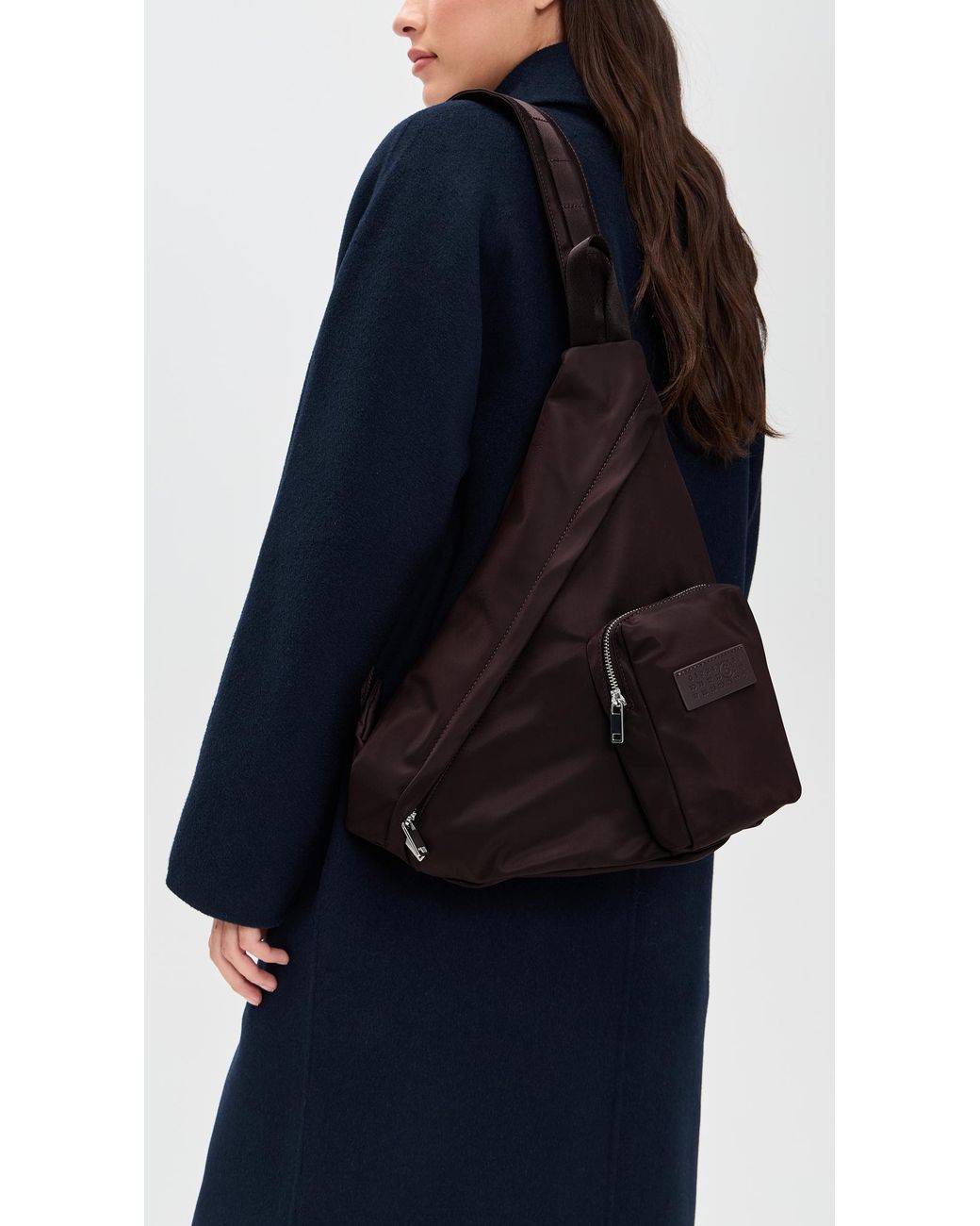 MM6 by Maison Margiela Japanese Sling Bag in Black | Lyst