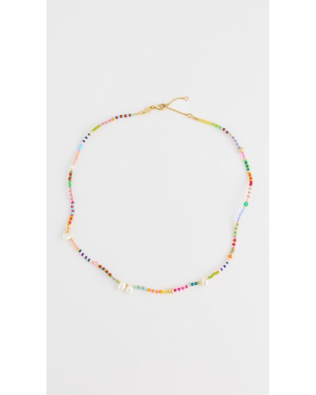 Anni Lu White Bikini Necklace