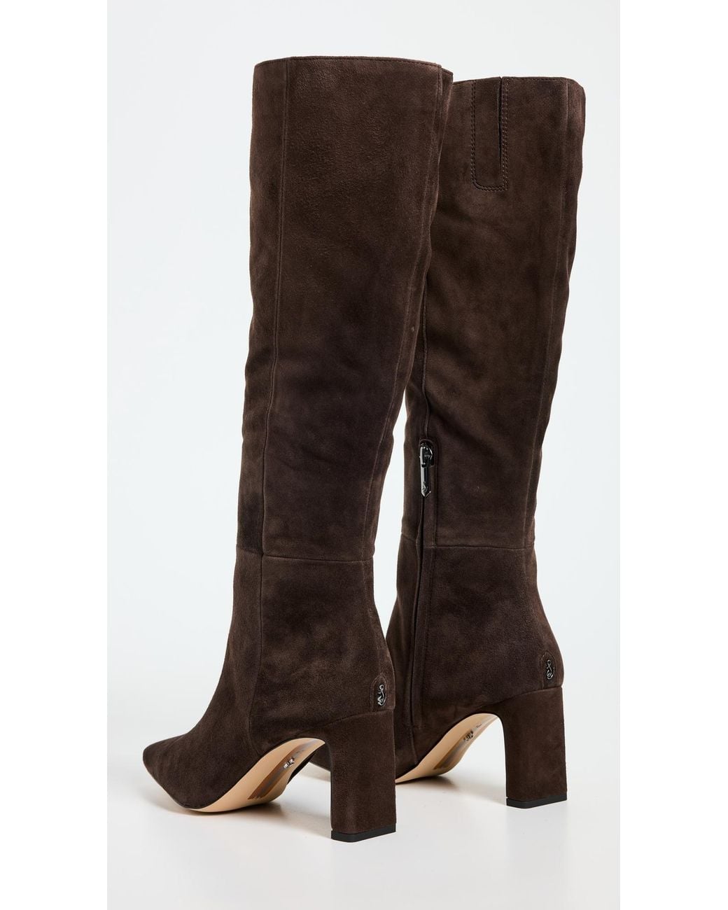 Sam Edelman Brown Sylvia (Chocolate Suede) Shoes