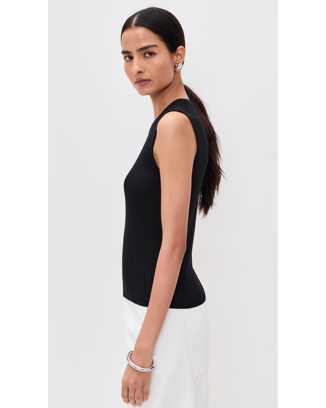 A.L.C. Black A. L.C. Mick Top