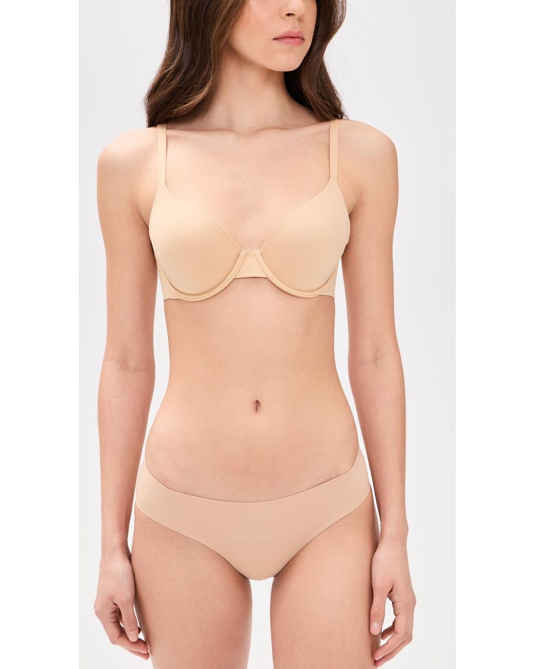 Spanx Natural Supersmooth Brava Lightly Lined Bra